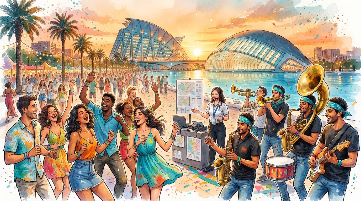 Cómo organizar una charanga para tu despedida en Valencia en 2026: Guía del festival privado