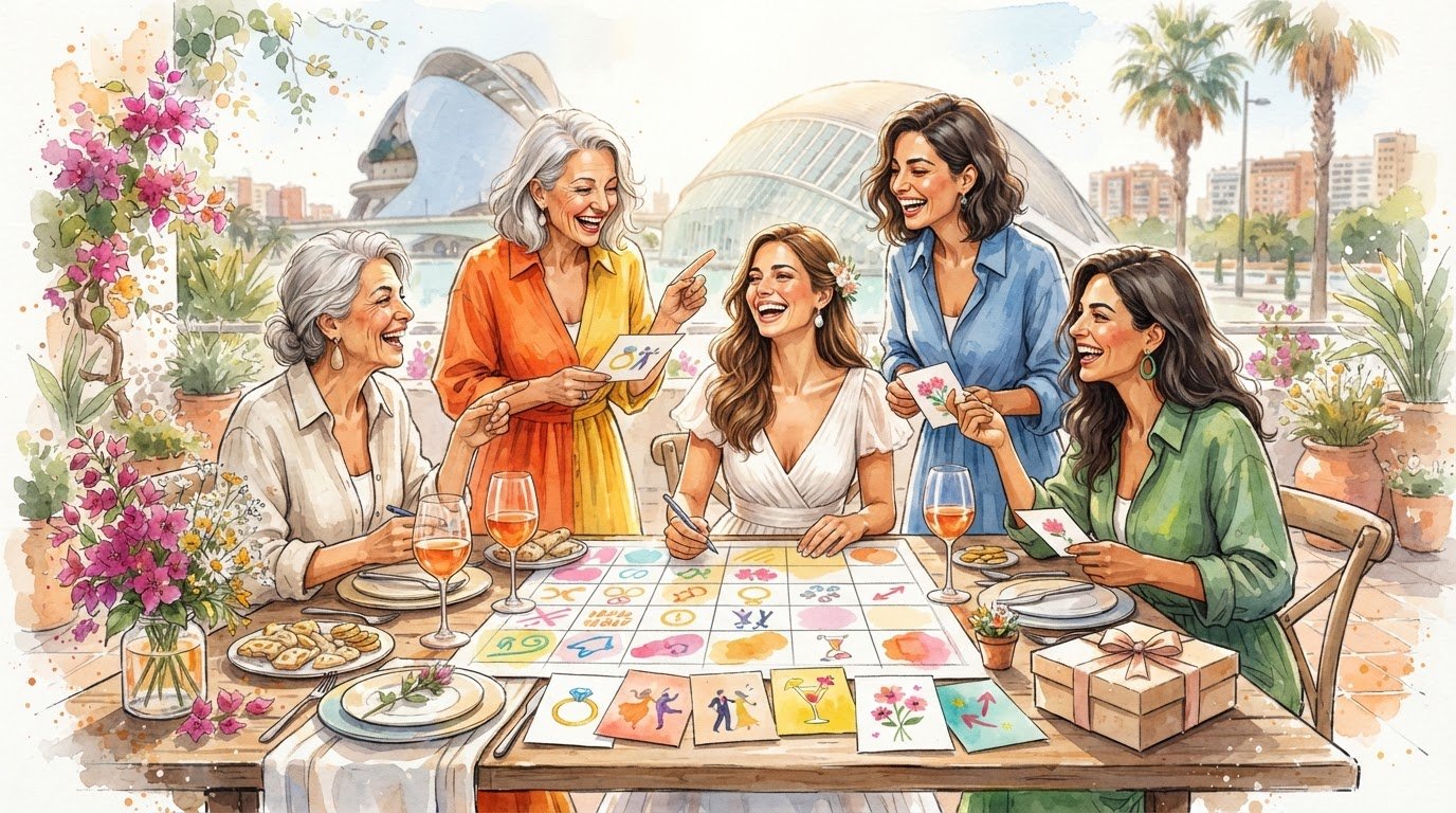 Despedida de soltera sin sorpresas para decidir fecha, planes y regalo