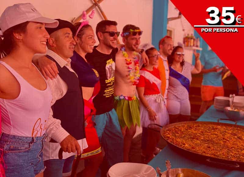 Comida charanga tardeo