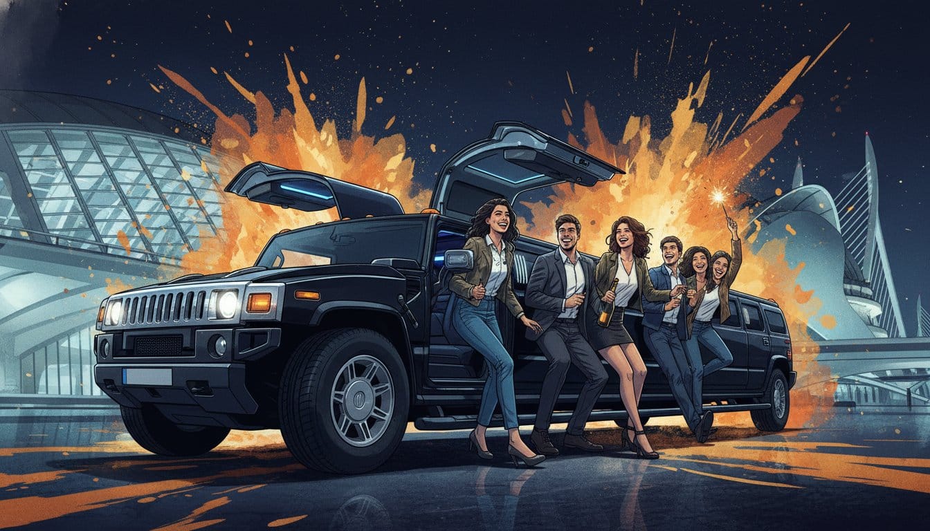 Alquiler de limusinas en Valencia: El planazo definitivo para tu despedida en 2026