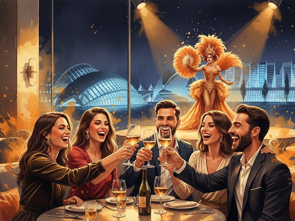 Cena con espectáculo en Valencia: Guía definitiva para un planazo legendario en 2026