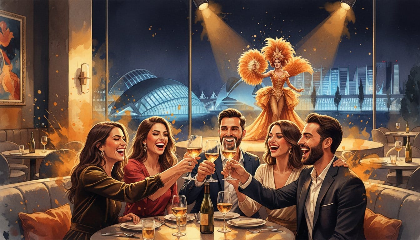 Cena con espectáculo en Valencia: Guía definitiva para un planazo legendario en 2026