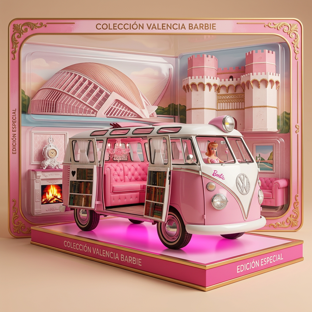 Limusina rosa para cumpleaños infantil en Valencia