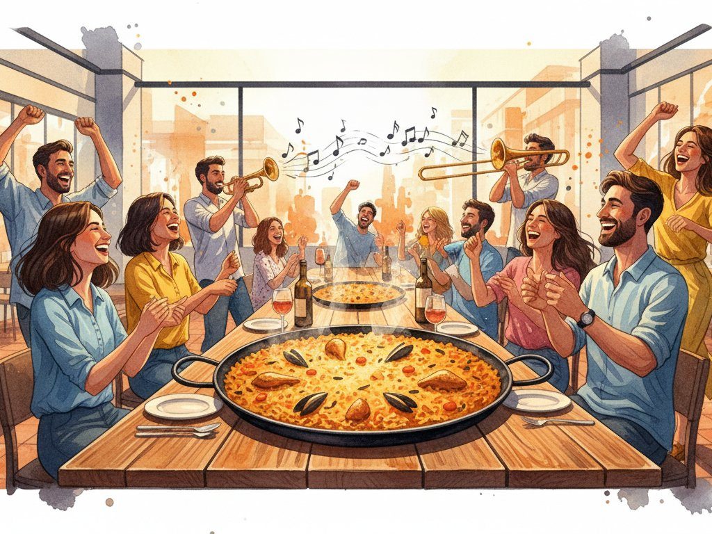 Comida con charanga en Valencia: El planazo definitivo para una despedida legendaria en 2026