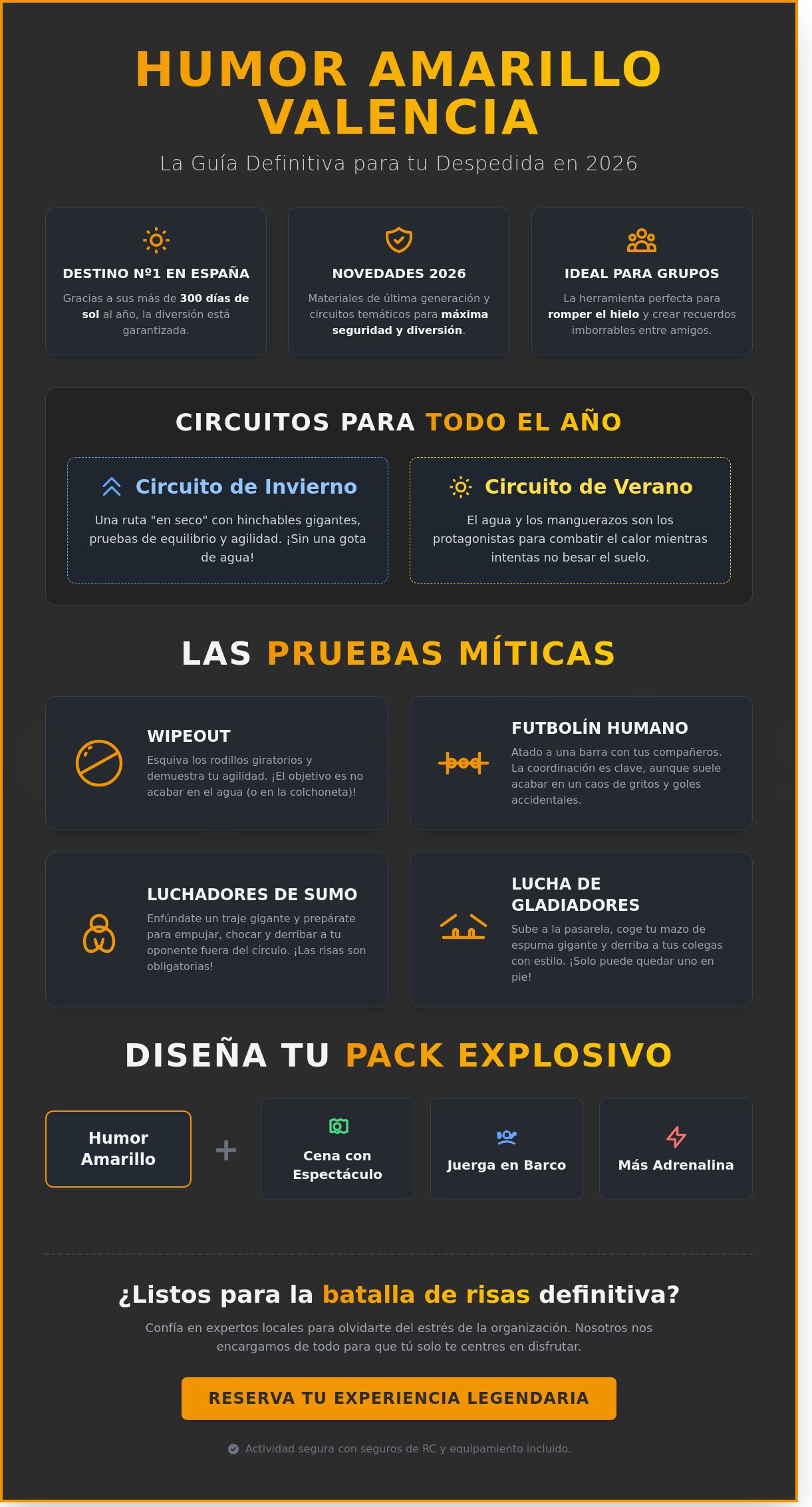 Humor Amarillo Valencia 2026: La guía definitiva para una despedida legendaria