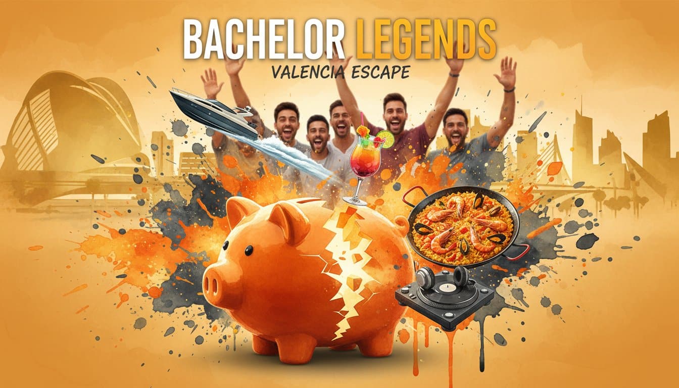 Presupuesto para una despedida de soltero 2026 Guía para un planazo sin dramas - Hero Image - Crea despedidas Valencia Presupuesto para una despedida de soltero 2026: ¡Guía para un planazo sin dramas!