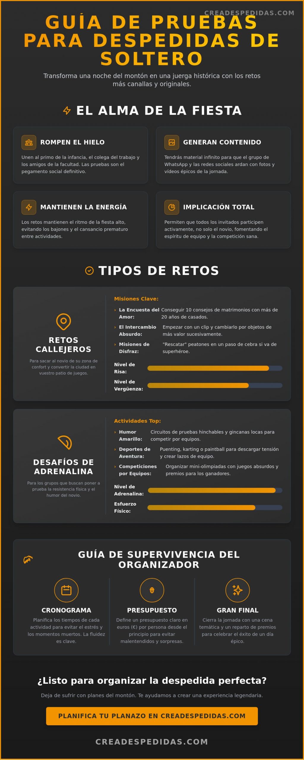 Pruebas para despedidas de soltero 2026: ¡La guía definitiva de retos legendarios!