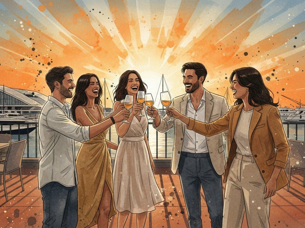 Restaurante despedidas puerto Valencia: Guía para el planazo más canalla del 2026