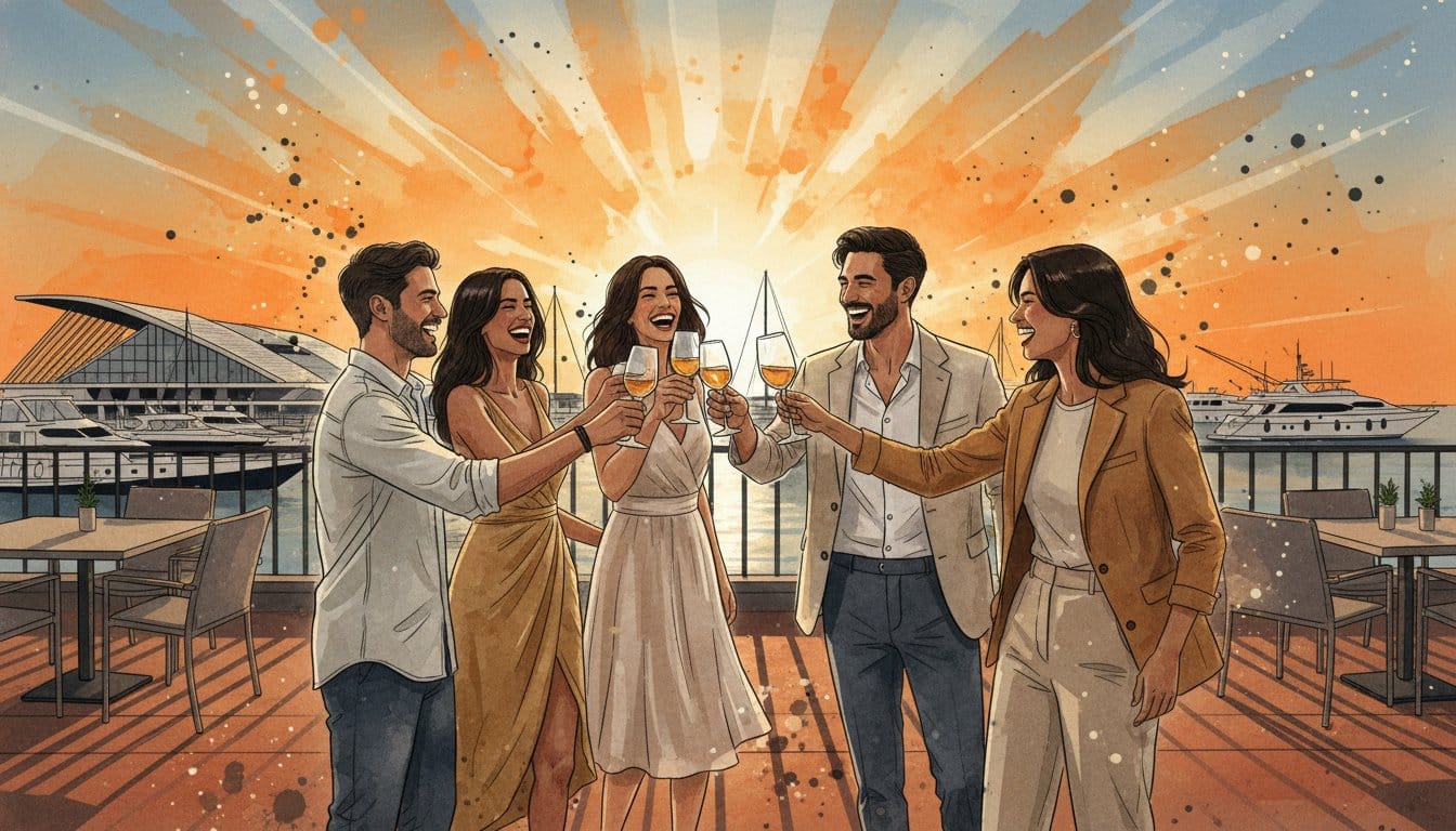 Restaurante despedidas puerto Valencia: Guía para el planazo más canalla del 2026