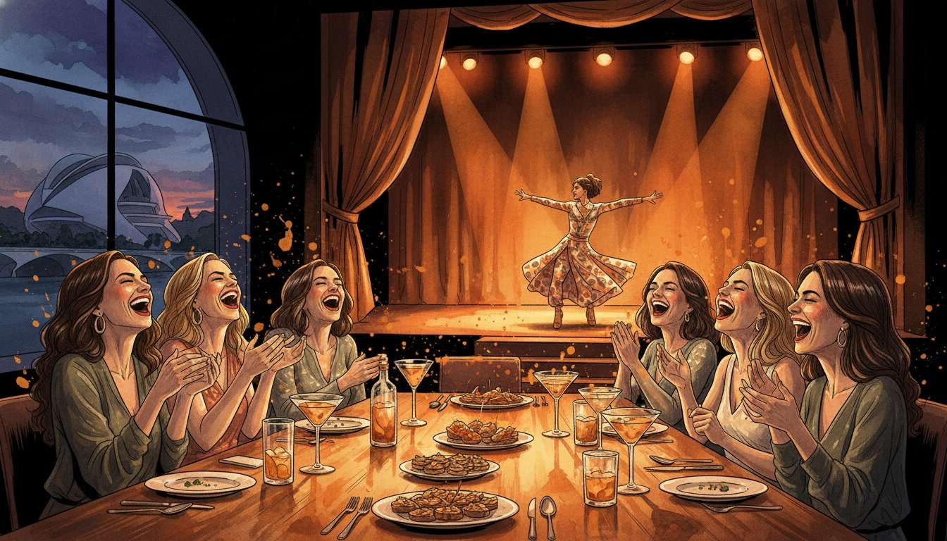 Cena con espectáculo despedida Valencia: Guía para un fiestón legendario en 2026
