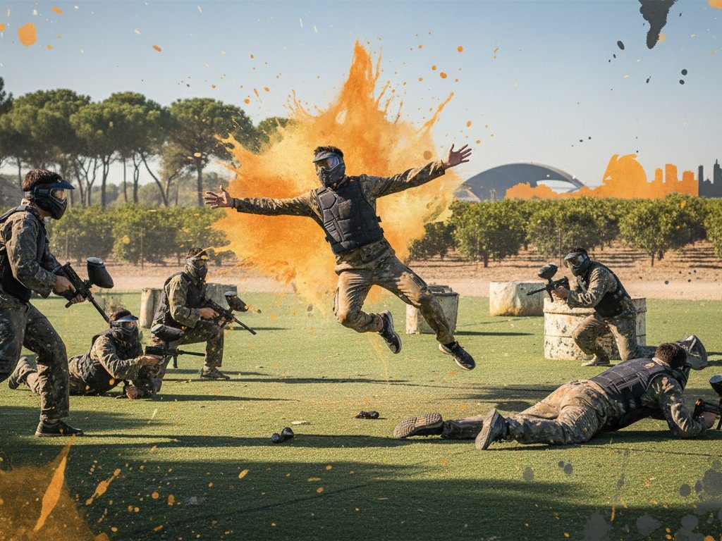 Paintball para despedidas en Valencia 2026: La guía definitiva para una batalla épica