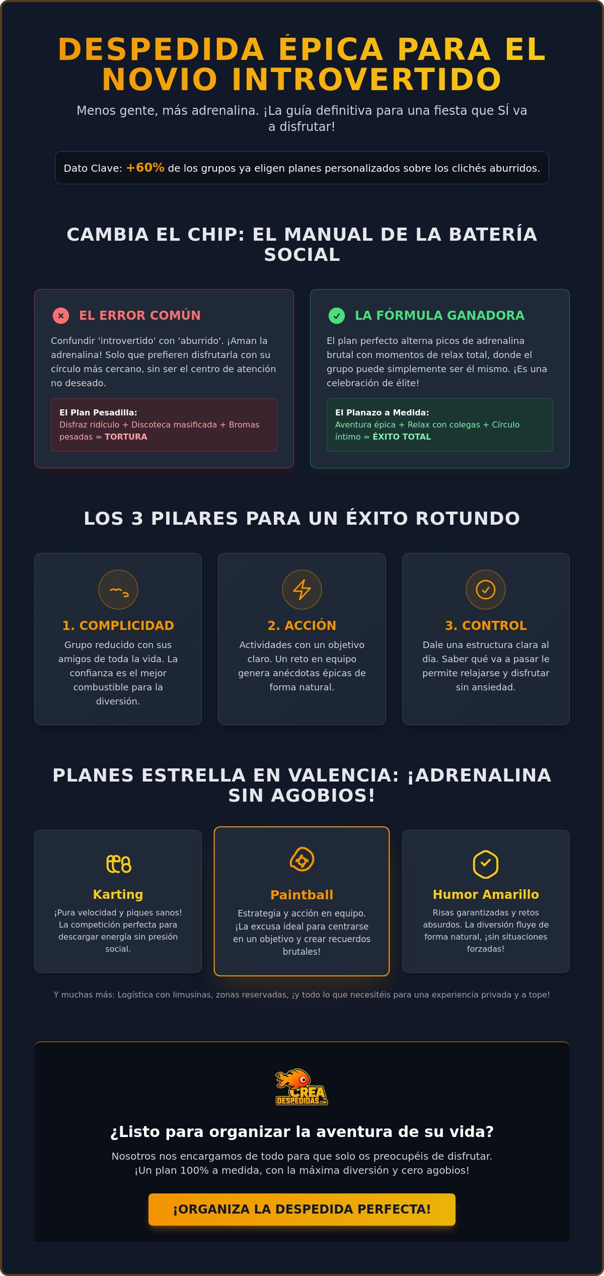 Cómo planificar una despedida de soltero para un introvertido: ¡El planazo perfecto sin agobios!