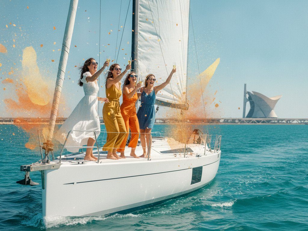Despedida de soltera en velero en Valencia: El planazo náutico para 2026