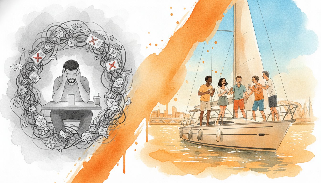 Cómo evitar que la despedida sea un desastre: Guía para organizadores al borde del colapso