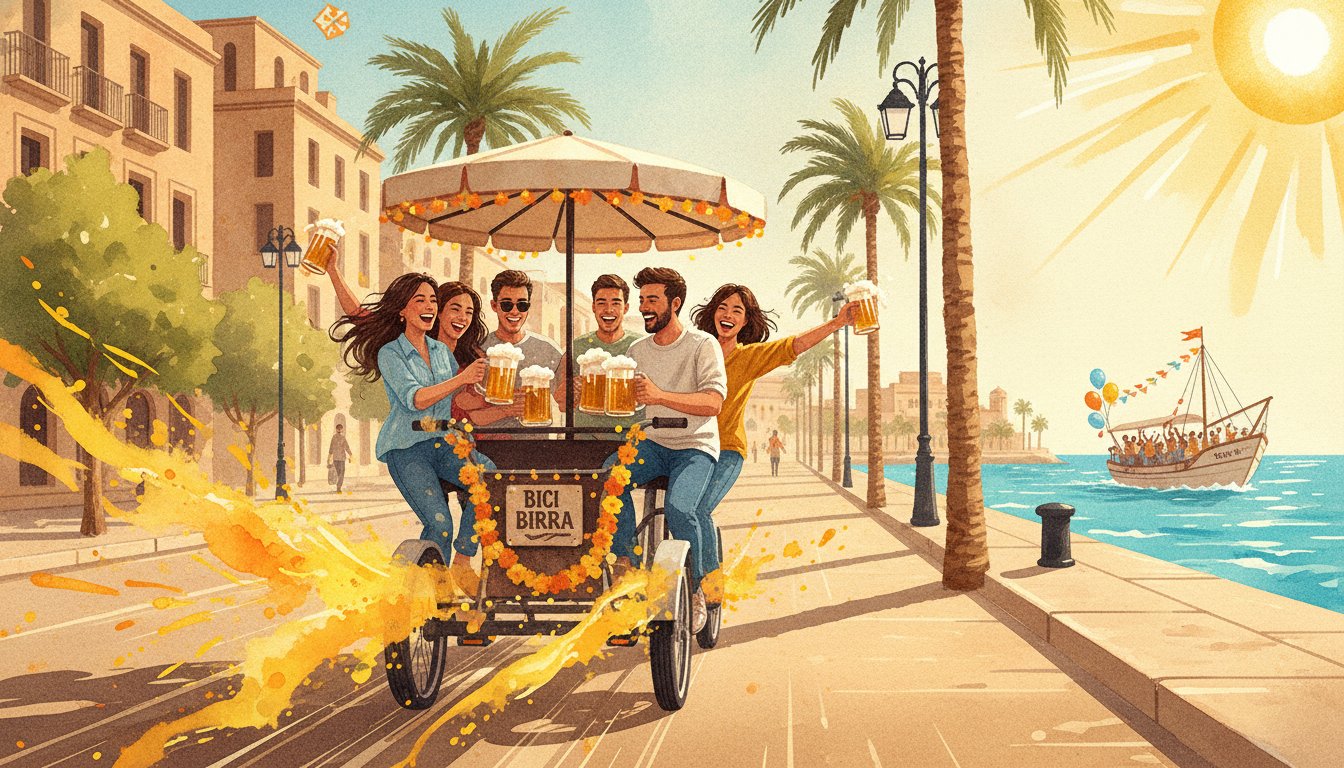 Bici Birra y Beer Boat en Valencia 2026: La guía definitiva para el planazo más épico