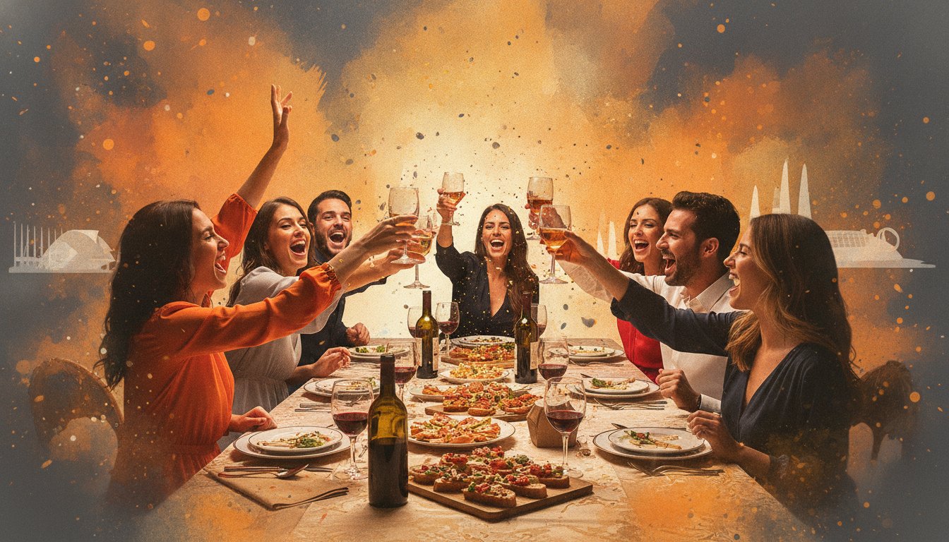 Cenas temáticas para despedidas en Valencia: ¡El planazo legendario para 2026!