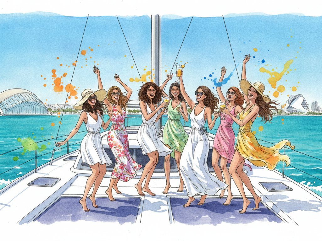 Despedida de soltera en barco en Valencia: ¡La fiesta definitiva en el Mediterráneo 2026!