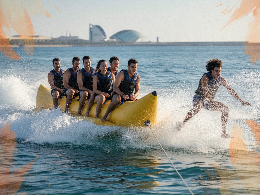 Banana Boat Despedida Valencia 2026: ¡Adrenalina y Risas en el Mediterráneo!