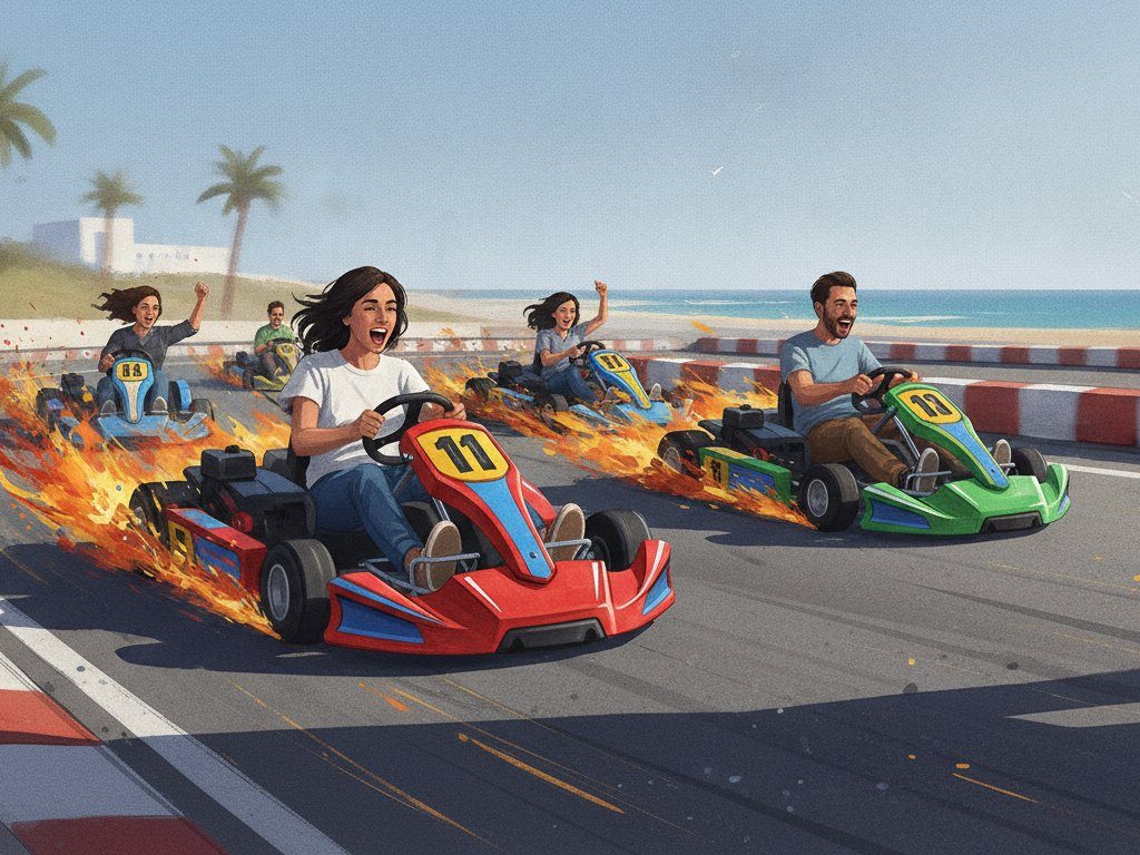 Karting para despedidas en Valencia: ¡Gas a fondo y adrenalina épica en 2026!